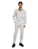 Cotton Martini-fit shirt with DG Monogram print -  | Dolce & Gabbana