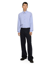 Glen plaid cotton Martini-fit shirt -  | Dolce & Gabbana