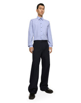 Glen plaid cotton Martini-fit shirt -  | Dolce & Gabbana