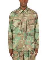 Camouflage-print nylon shirt -  | Dolce & Gabbana
