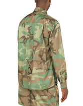 Camouflage-print nylon shirt -  | Dolce & Gabbana