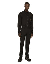 Martini cotton shirt with embroidery -  | Dolce &amp; Gabbana