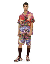 Hawaiian-print cotton shirt -  | Dolce & Gabbana