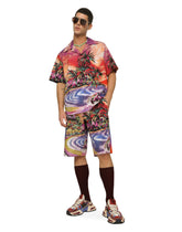 Hawaiian-print cotton shirt -  | Dolce & Gabbana