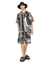 Bandanna-print silk Hawaiian shirt -  | Dolce & Gabbana