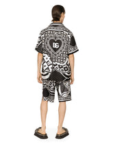 Bandanna-print silk Hawaiian shirt -  | Dolce & Gabbana