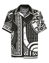 Bandanna-print silk Hawaiian shirt -  | Dolce & Gabbana