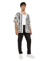 Marina-print silk Hawaii shirt -  | Dolce & Gabbana