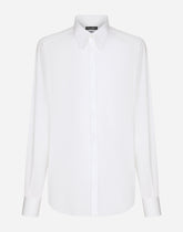 Cotton poplin Martini-fit shirt -  | Dolce &amp; Gabbana