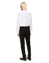 Cotton Mandarin-collar Martini-fit shirt -  | Dolce &amp; Gabbana