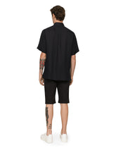 Linen Hawaiian shirt with DG hardware -  | Dolce &amp; Gabbana