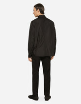 Nylon shirt with logo tag -  | Dolce & Gabbana