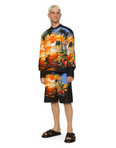 Hawaiian-print nylon shirt -  | Dolce & Gabbana