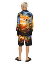 Hawaiian-print nylon shirt -  | Dolce & Gabbana