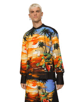 Hawaiian-print nylon shirt -  | Dolce & Gabbana