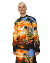 Hawaiian-print nylon shirt -  | Dolce & Gabbana