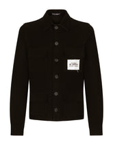 Sporty stretch fustian shirt with multiple pockets -  | Dolce &amp; Gabbana