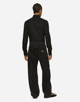 Stretch wool flannel shirt -  | Dolce & Gabbana