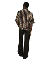 Coin print silk Hawaiian shirt -  | Dolce & Gabbana