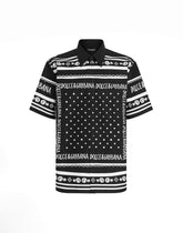 Bandanna-print cotton shirt -  | Dolce &amp; Gabbana