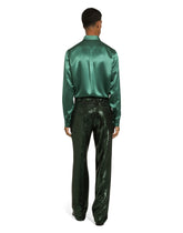 Silk satin Martini-fit shirt -  | Dolce &amp; Gabbana