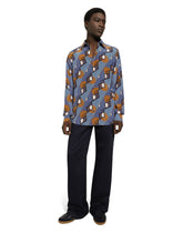 Printed silk Martini-fit shirt -  | Dolce & Gabbana