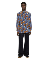 Printed silk Martini-fit shirt -  | Dolce & Gabbana
