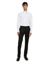 Cotton Martini-fit shirt -  | Dolce &amp; Gabbana