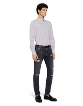 Martini shirt in striped poplin -  | Dolce &amp; Gabbana