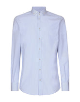 Striped poplin Martini-fit shirt -  | Dolce &amp; Gabbana