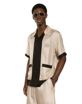 Silk twill Hawaiian shirt -  | Dolce &amp; Gabbana