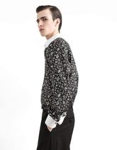 Silk shirt with tie print -  | Dolce &amp; Gabbana