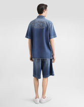 Denim shirt with logo -  | Dolce &amp; Gabbana
