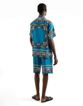 Silk shirt with bandanna print -  | Dolce &amp; Gabbana