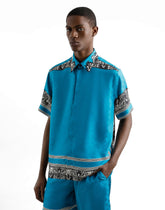 Silk shirt with bandanna print -  | Dolce &amp; Gabbana
