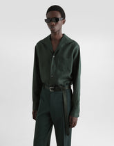 Long-sleeved linen shirt -  | Dolce &amp; Gabbana