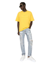 Cotton T-shirt with embossed logo -  | Dolce & Gabbana