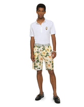 Cotton piqué polo-shirt with embroidery -  | Dolce &amp; Gabbana