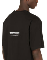 Cotton t-shirt with rubberized logo -  | Dolce & Gabbana