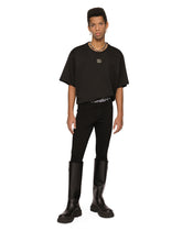 Technical jersey T-shirt with DG logo -  | Dolce & Gabbana
