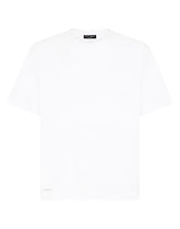 Stretch cotton t-shirt with 3d DG logo -  | Dolce & Gabbana