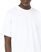 Stretch cotton t-shirt with 3d DG logo -  | Dolce & Gabbana