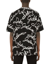 Jersey T-shirt with rubberized Dolce&Gabbana logo -  | Dolce & Gabbana