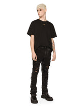 Cotton T-shirt with DG logo -  | Dolce & Gabbana