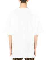 Cotton T-shirt with DG print -  | Dolce &amp; Gabbana