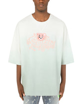 Cotton piqué T-shirt with patch -  | Dolce & Gabbana