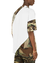 Camouflage patchwork T-shirt with DG logo -  | Dolce & Gabbana