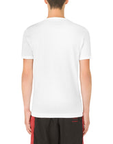 Cotton T-shirt with patch -  | Dolce & Gabbana