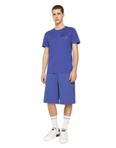Cotton T-shirt with DG embroidery -  | Dolce & Gabbana