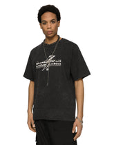 Washed cotton T-shirt with print -  | Dolce &amp; Gabbana